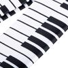 Classic Piano Keyboard Black & White Necktie Casual Music Tie Tie
