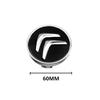Citroën Logo Wheel Center Cap ABS+Metal Alloy Hub Cover for C3 C4 C5 C1 Berling Xsara Picasso Replacement Wheel Rim Emblem Set