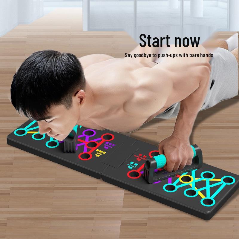 Multifunctional Push-up & Sit-up Bar: Abdominal & Chest Muscle Trainer