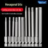S2 Hexagon Magnetic Impact Driver Bit Set for Electric Screwdrivers