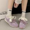 Flat-bottomed Dexun shoes women's 2025 new summer purple soft-soled Forrest Gump shoes super popular casual shoes