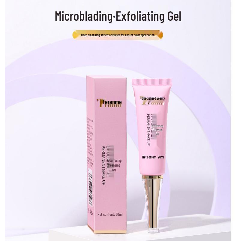 

Корейский отшелушивающий гель для полуперманентного макияжа: Удаление омертвевшей кожи губ и подготовка к тинтованию