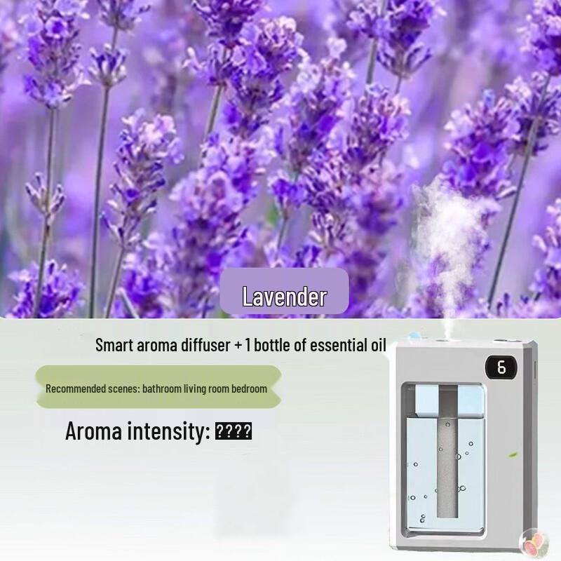 Smart Rechargeable Aroma Diffuser with Essential Oils