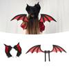 Women's Bat Headbands Soft Comfortable Hair Hoop Unique Styles Hair Rings for Role Playing and Festivals