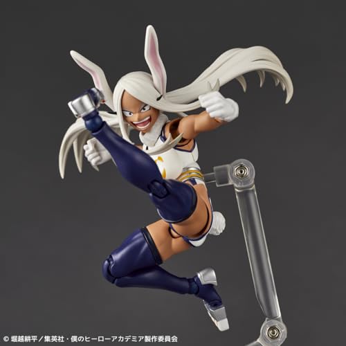 Kaiyodo Revoltech My Hero Academia Mirko, approximately 140mm tall, non-scale PVC & ABS painted action figure