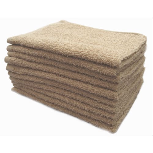 i-Fit Hand Towels, Beige, HT-BE10, 1 pack (10 towels)