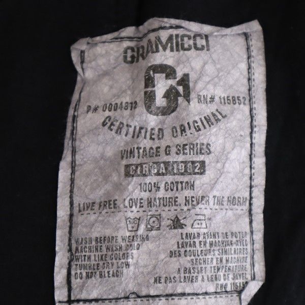 Gramicci Manšestrové zkrácené kalhoty M černé Pánské Použité