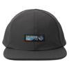 Basic Enchi Mountain Label Cap Embroidered Patch Antibacterial Deodorant All Season Gray Free Size