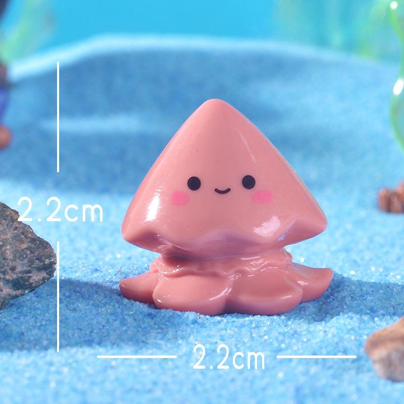 

Милые Медузы Морские Животные Украшения, Подводный Пейзаж Смола Аксессуары и Маленькие Украшения кофейный