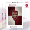 Arsenal F.C 100% Round Full Drill 5D DIY Diamond Painting Embroidery Cross Stitch Rhinestone Décor