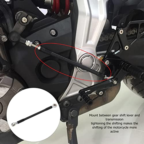 Motorcycle Gear Shift Rod, Shifter Change Linkage Bar, Aluminum Alloy, Long Life, High Performance, for 180mm Gear Lever
