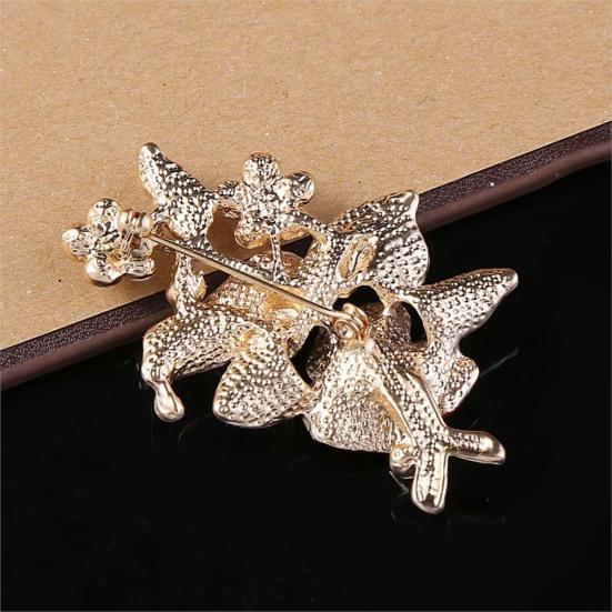 Elegantné ženy kamienkový kvet smaltovaná brošňa Pin Cardigan Šál Živôtik Šperky