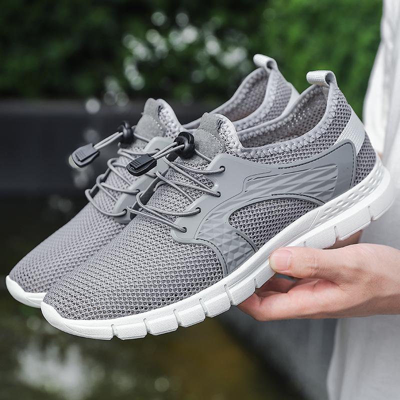 

Горячая Распродажа Мужская Повседневная Обувь Ручной Работы Мужские Кроссовки с Перфорацией Высокого Качества Мужские Слипоны Универсальные Мужские Удобные Балетки 44 серый