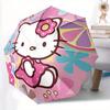 1pc Hello Kitty Automatic Umbrella 8-Bone Design Compact Gear for Outdoor Travel, Perfect Gift for Friends or Family Yy280828173
