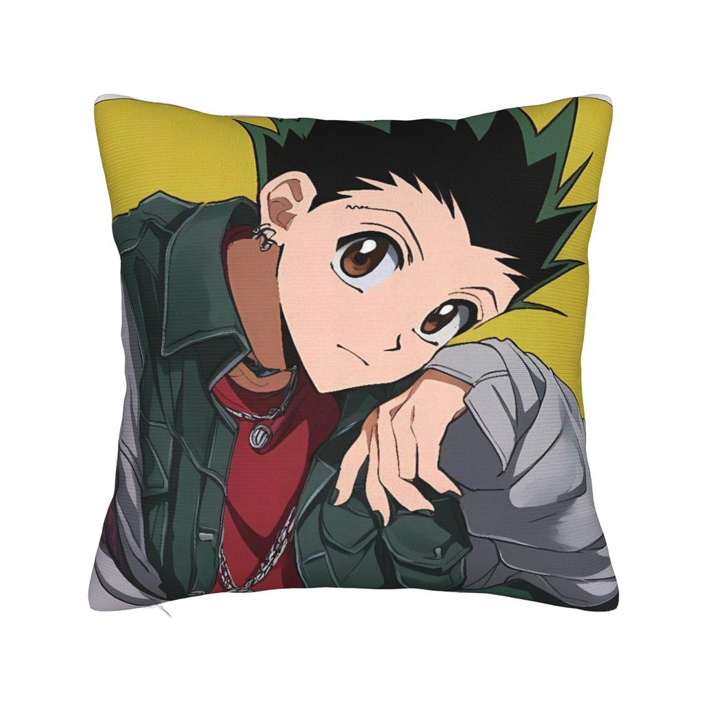 Pillow Cover Anime Gon Morden Pillow Case For Sofa Bedroom Home Decor Pillowcases