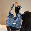 2024 Women's Large Capacity Denim Tote - Casual Shoulder Crossbody Bag for Everyday Use