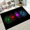 New Gamer Zone Game Controller Cartoon Playroom Rug for Bedroom Living Room Sofa Home Doormat Decor, Kid Non-slip Floor Mat