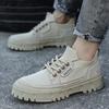 Casual Thick Soled Men's Shoes Brand Trend Designer Style Outdoor Comfortable and Breathable Shoes Versatile for Daily