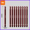 6inch/150mm Magnetic Impact Double Head Cross Screw Drill Bit, Handheld Screw Disassembly and Assembly Power Tool 10 Piece Set