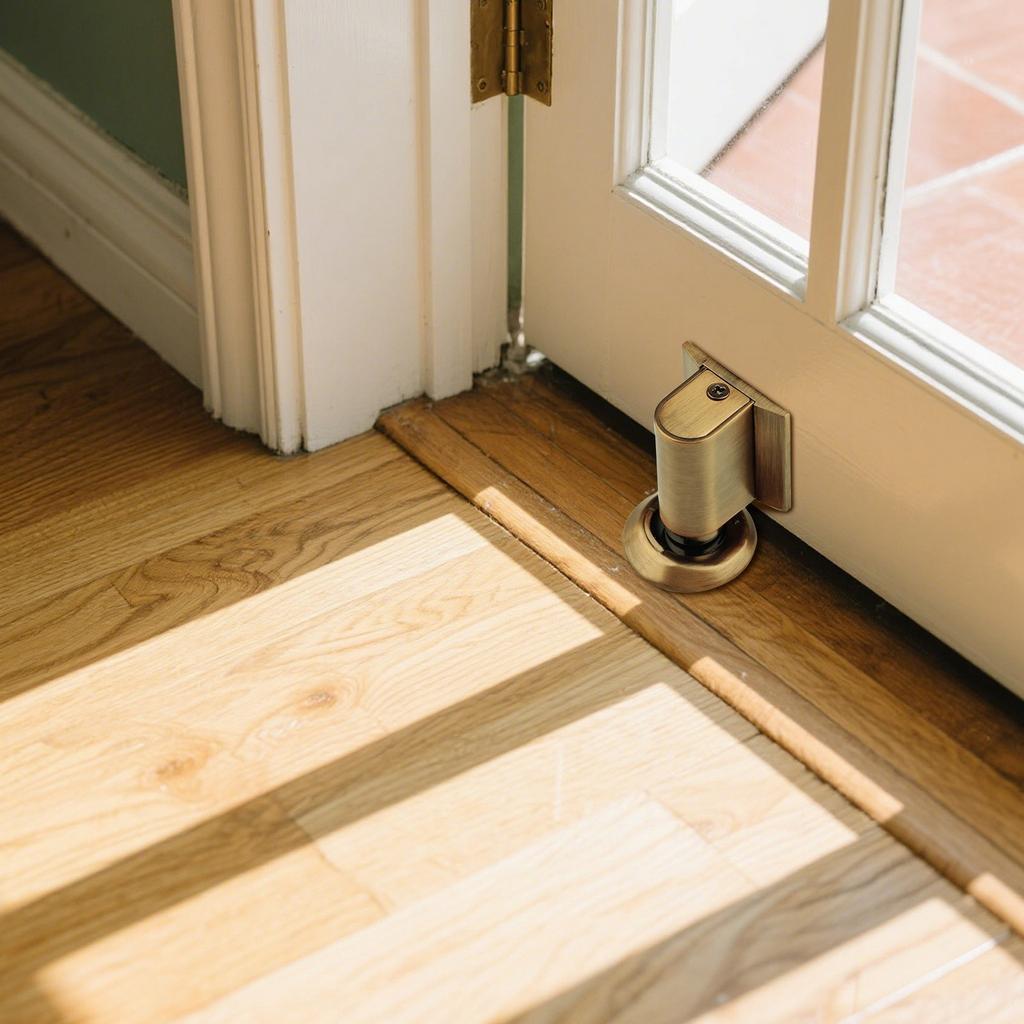 Door Stopper, New Magnetic Doors Stoppers For Bottom Of Door, No Drill Doorstops For Inside Door, Heavy Duty Magnetic Doors Catch Holder To