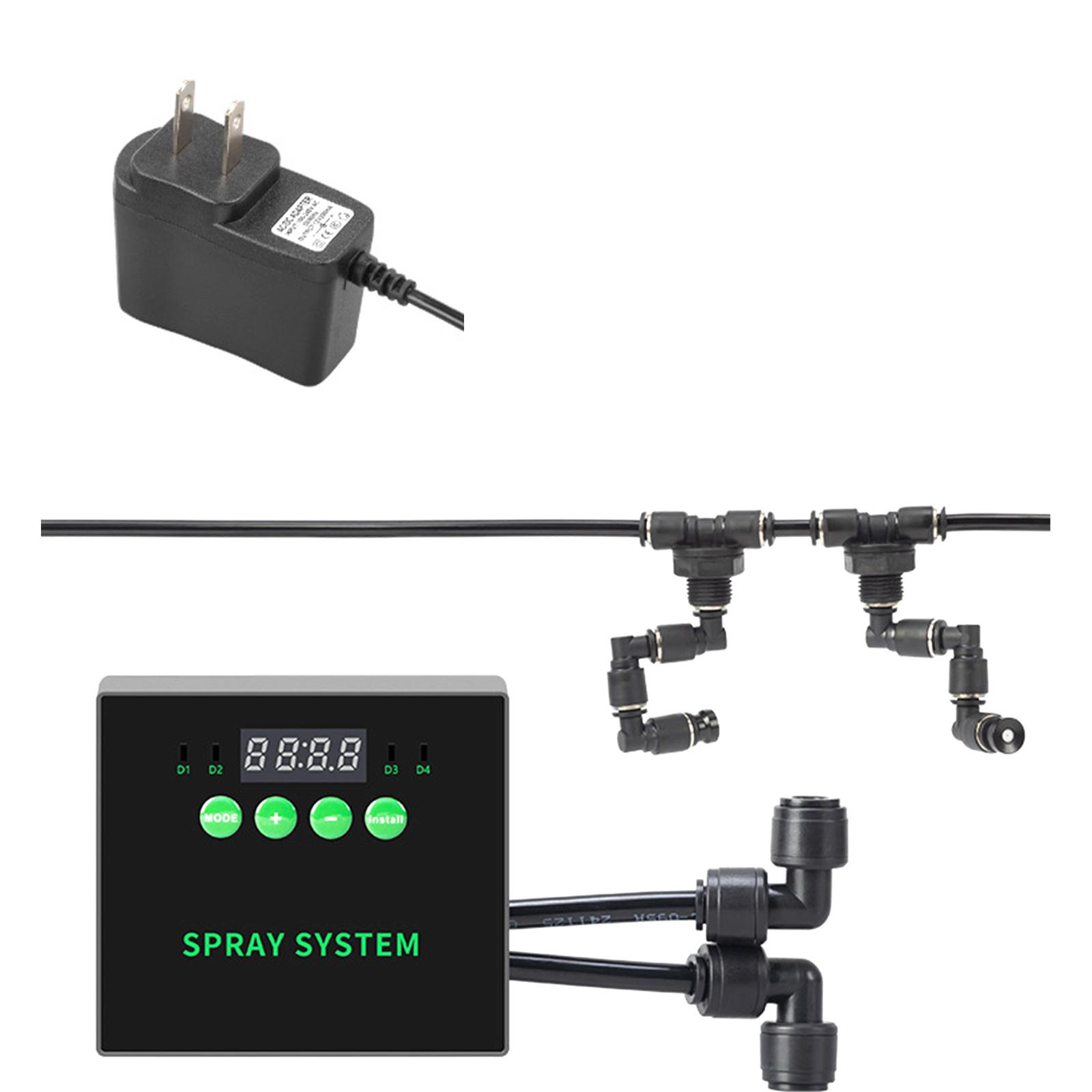 

Рептилии Интеллектуальная Система Распыления Туманообразователь Террариумы Увлажнитель Электронный Таймер для Водных Баков Большой Емкости