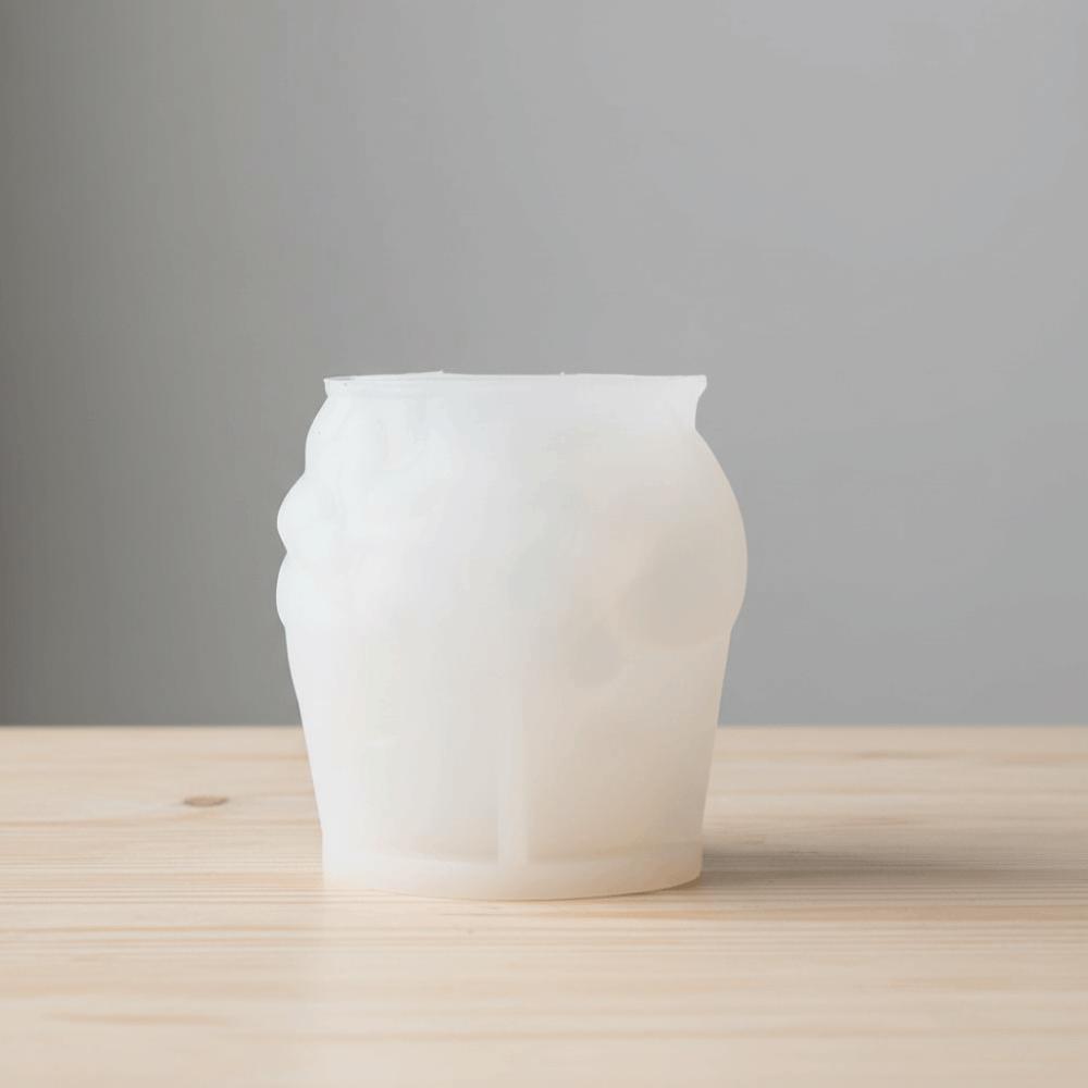 Craft Handmade Silicone Candle Mold Flexible 3D DIY Candle Mold Reusable Aromatherapy Candle Mold Baking Tool