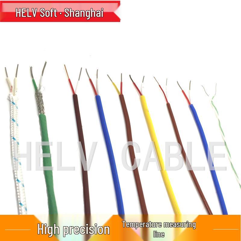Thermocouple Extension Wire: K, T, J Types, Teflon, Compensating Lead KX-F-JIS2*0.3