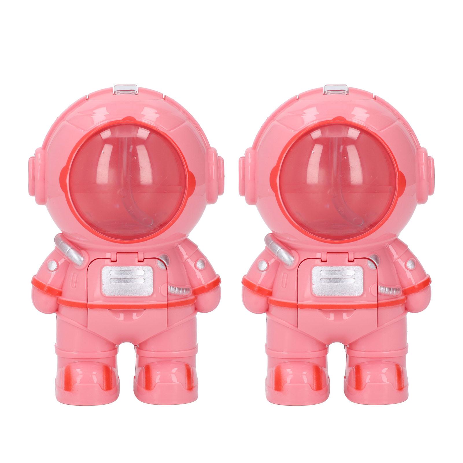 

2шт портативный диспенсер для воды с ремешком для чашки 250 мл диспенсер для воды в форме астронавта соломенная чашка для