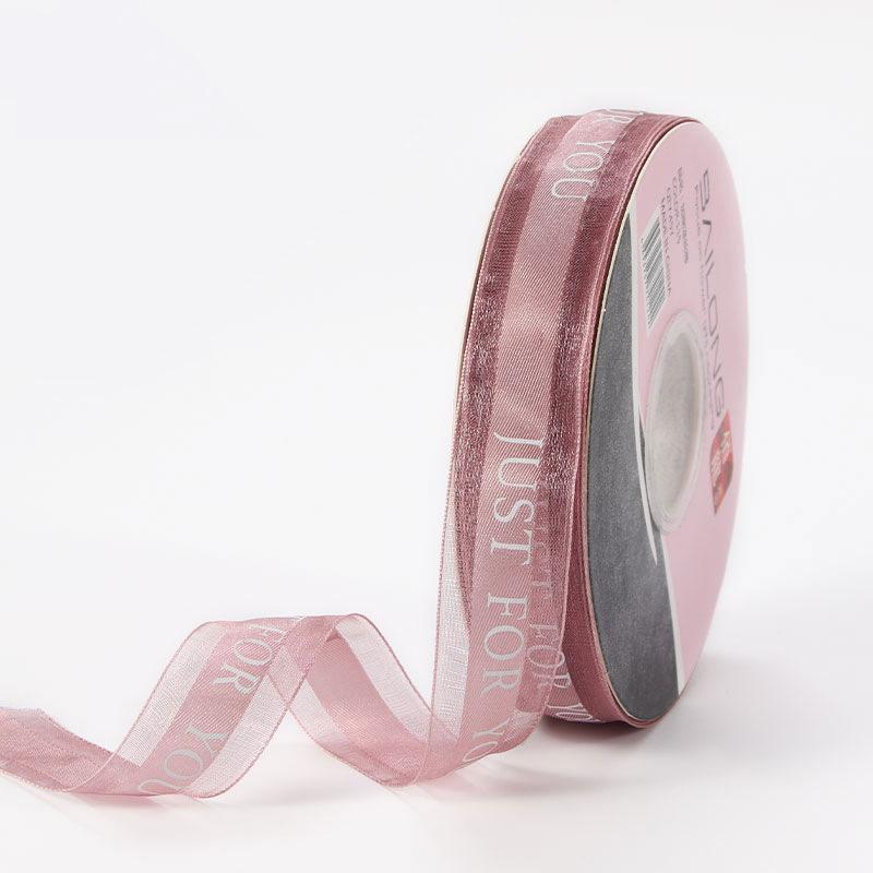 2.5Cm Wide Package Flower Ribbon Bouquet Packaging Material Ribbon Bow Yarn Ribbon Bouquet Packaging Ribbon