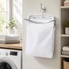 Mesh Design Hanging Storage Bag Large Capacity Hanging Mesh Bag Storage Organizer  Kitchen Storage