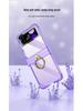 Samsung Z Flip4 Ultra-Thin Acrylic Case with Ring Holder and Screen Protection
