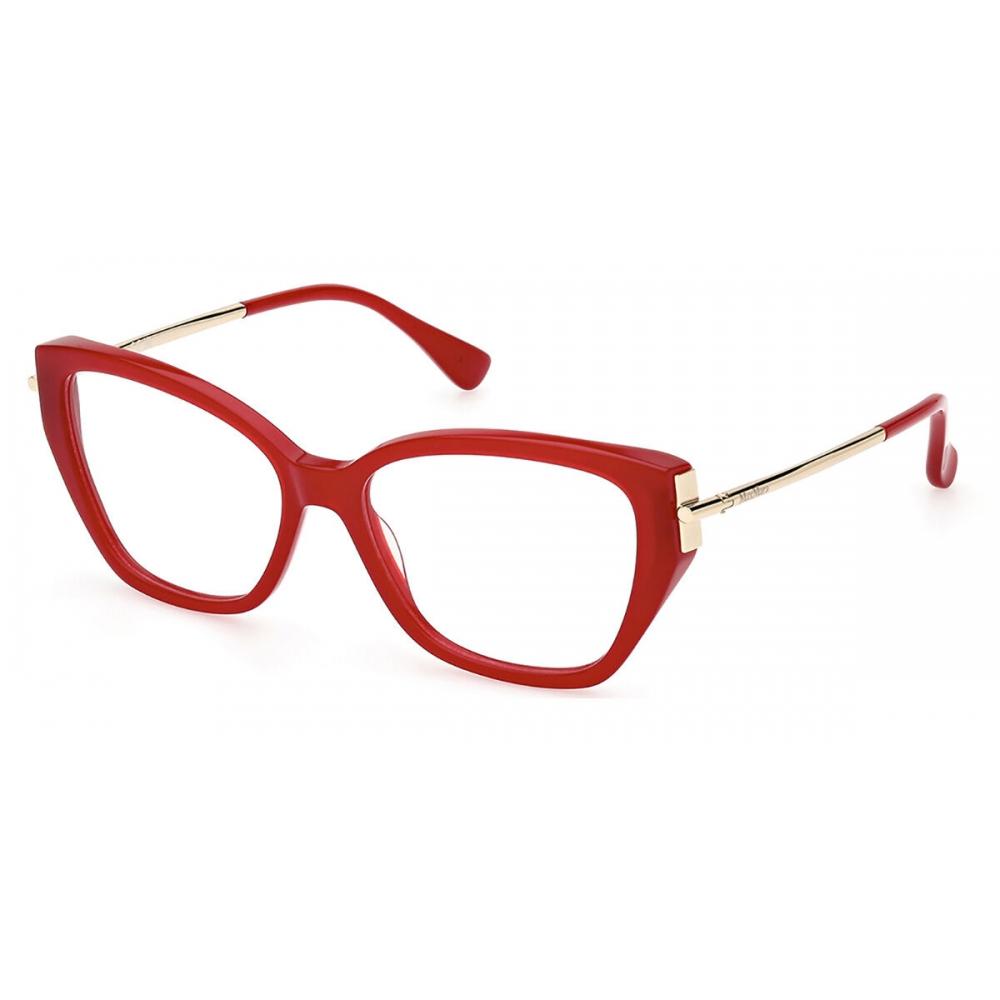 

Max Mara Mm5117 066 Women Eyeglasses Shiny Dark Red/55-16-140