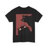 Funny Black Cat T-Shirt Cute Cat Meme Cat Short-Sleeve Minimalist Graphic Tee Women's Casual Daily O