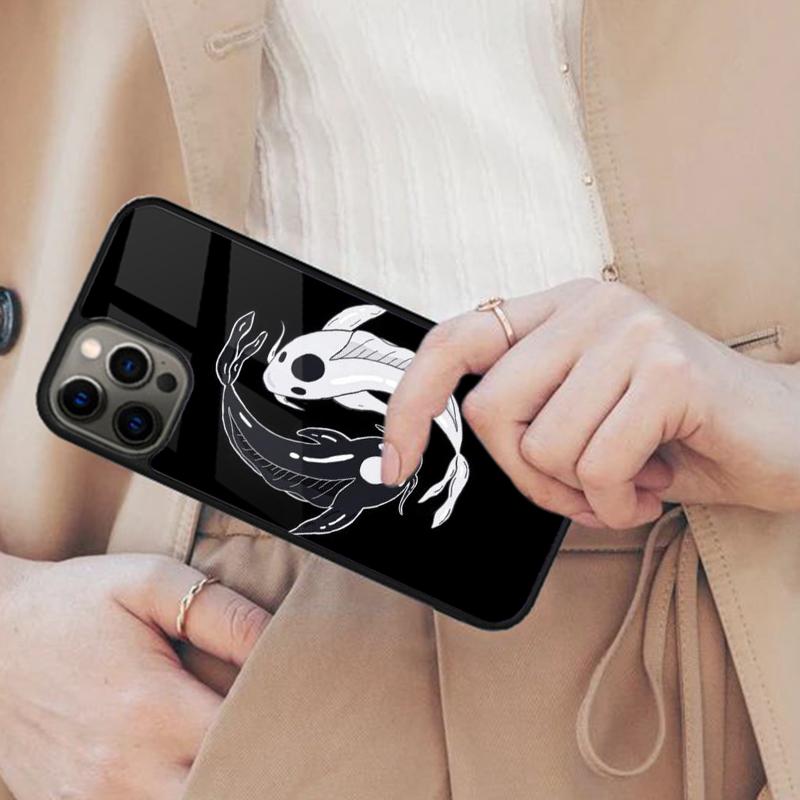 Pair of Koi Fish Magnetic Phone Case For APPLE iPhone 17 Air 16 14 13 12 Pro Max 15 Plus Wireless Charge With MagSafe Cover