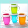 Food Grade Silicone Children's Water Cup With Handles For Baby Learning To Drink Safe And Durable Design