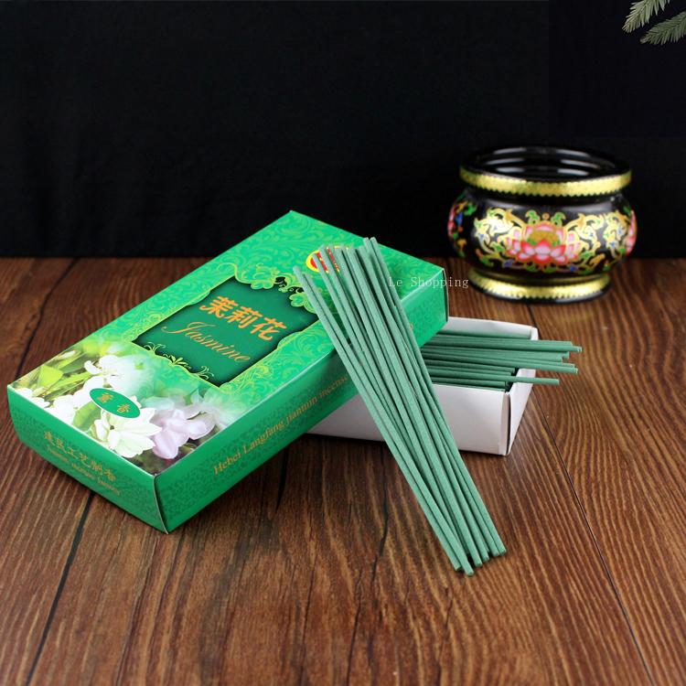 

Около 300 штук/коробка Таиландские благовония 14 см Сандаловое дерево/Жасмин/Роза Будда Благовония/Храм Дом Очистка воздуха Ароматерапия Jasmine