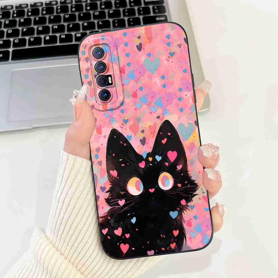 New Design Case For Oppo Reno3 Pro 5G CPH2009 Protective Silicone Soft TPU For Oppo Reno 3 Reno3 Pro 5G Phone Cover Shell Case