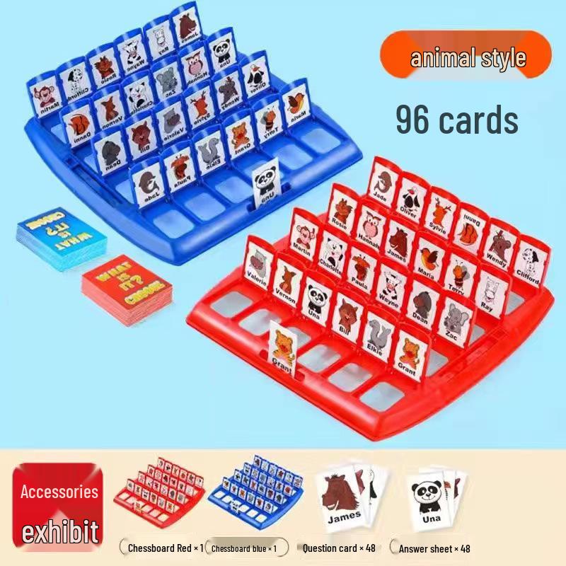 

Угадай, кто я: Интерактивная развивающая настольная игра для двух игроков