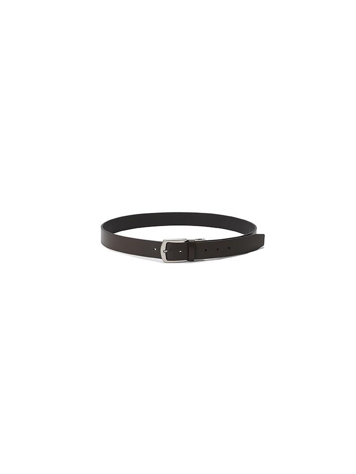 TOPTEN Men'S) Real Leather Square Belt_Msf5Al1015