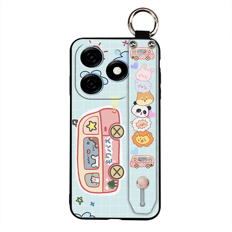 Ring Waterproof Phone Case For infinix Smart8 Pro/Smart8 Plus/X6526/X6525B Soft case Silicone Cute Durable Phone Holder