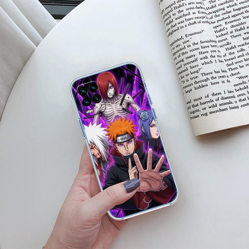 RA1 Anime Akatsuki NARUTO Handyhülle für LG K22 K30 K40 K40S K41 K42 K50 K50S K51 K51S K52 K61 K62 K71 K92 Q60 Q61 V40 V50 V60