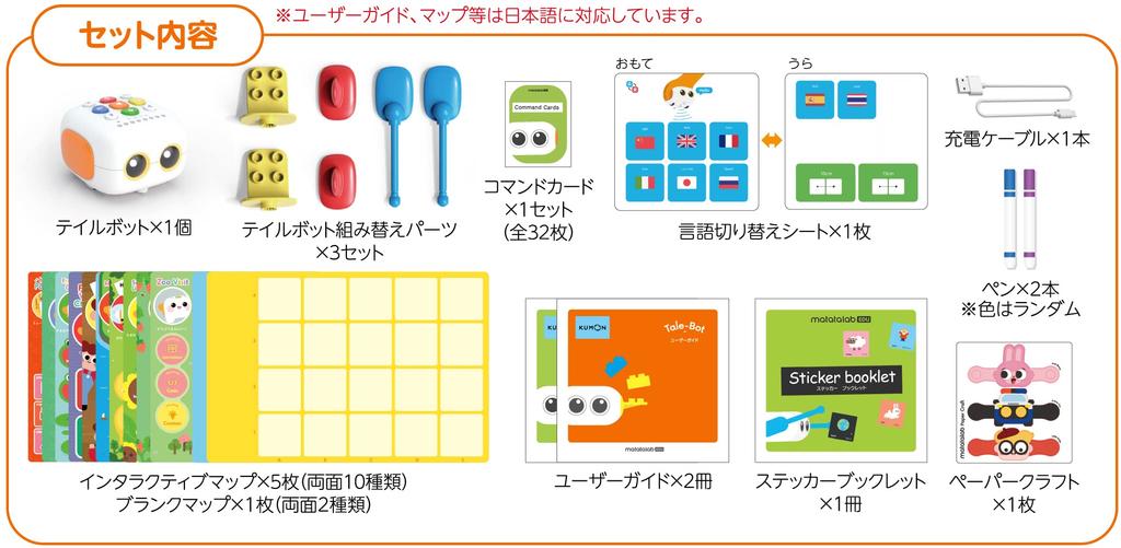 Kumon Publishing Tale-Bot Pro Set (White, TB-01) - Educational Toy for Ages 3 and Up