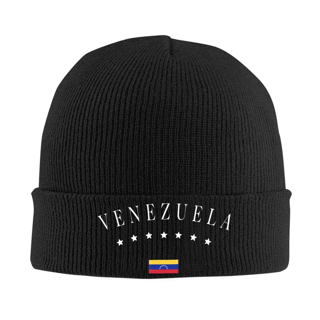 Venezuela Flag Venezuelan Hat Autumn Winter Beanies Warm Caps FeUnisex Unisex Acrylic Knitted Hat