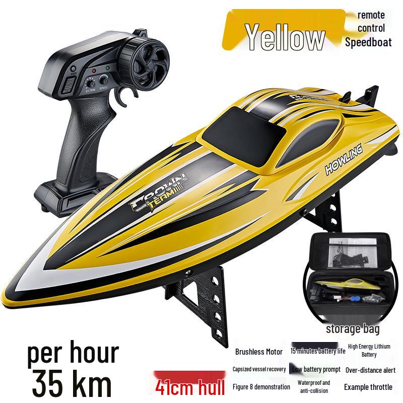 Electric Remote Control High-Speed Speedboat Toy for Kids – Model HJ818