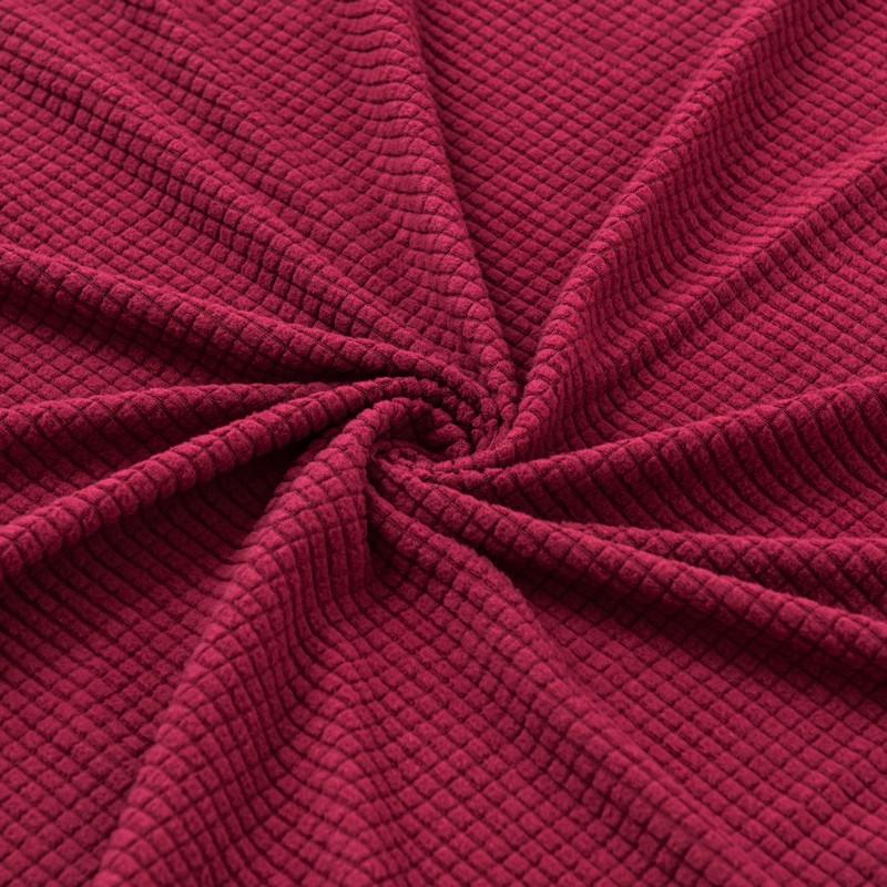 Solid Color Thick Elastic Jacquard Sofa Cover for Living Room - Skirted 1/2/3/4 Seater Options Available