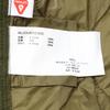 Woolrich WJOU0103BE Khaki Collarless Quilted Padded Coat Coat S khakiUsed