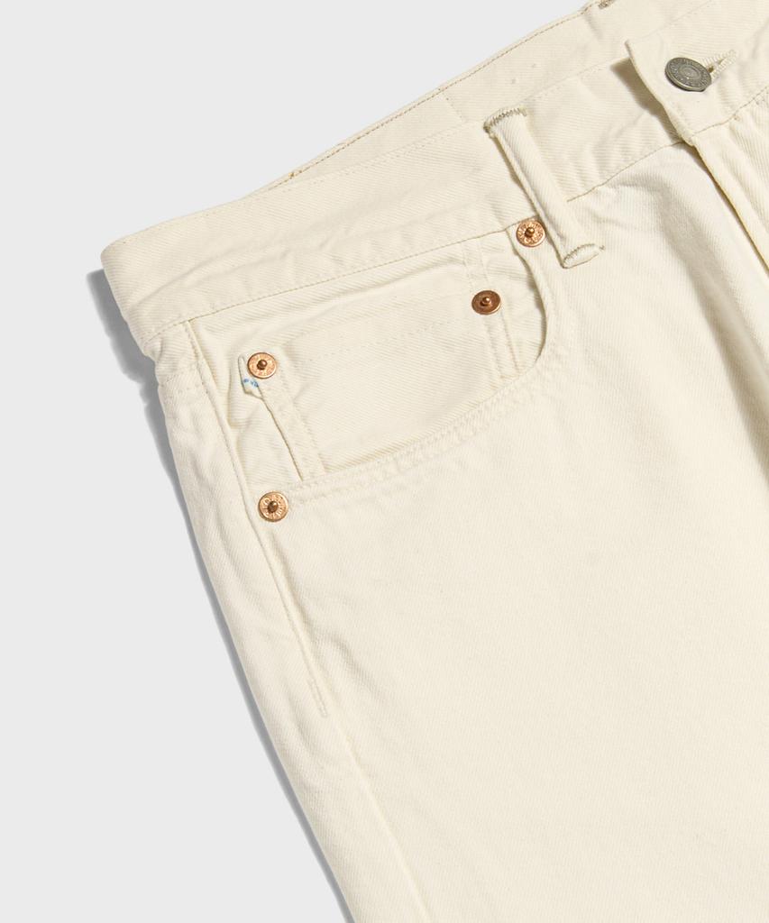 Ledeutoneido 1955 Heritage Selvedge Denim Jeans Ecru