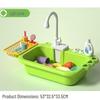 Kids' Electric Dishwashing Station & Water Play Basin Toy