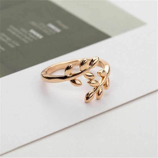 Hip Hop Rock Gold Color Chain Rings Set Girls Punk Geometric Sleek Minimalist Finger Rings Women Trend Jewelry Accessories Celebration Party Event