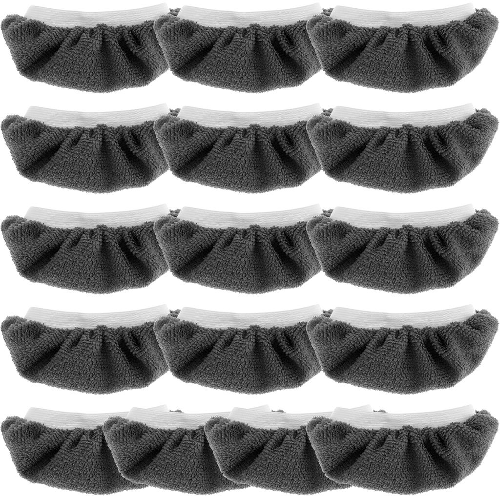 16Pcs Steam Mop Covers Microfiber Replacement Mop Heads Versatile Reusable Home Clean Steam Cloths Accessories
